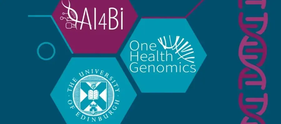 AI4BI, OHGE, University of Edinburgh logos